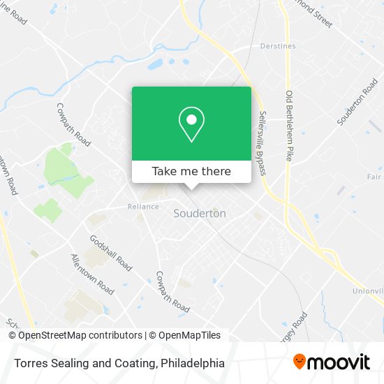 Torres Sealing and Coating map