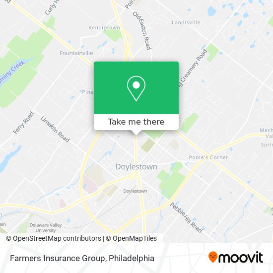 Farmers Insurance Group map