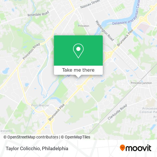 Taylor Colicchio map