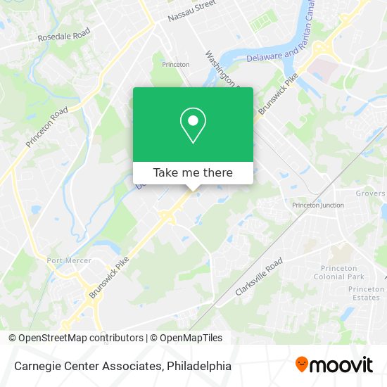 Mapa de Carnegie Center Associates