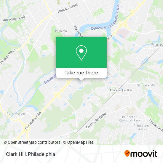 Mapa de Clark Hill