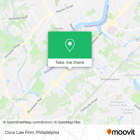 Coco Law Firm map