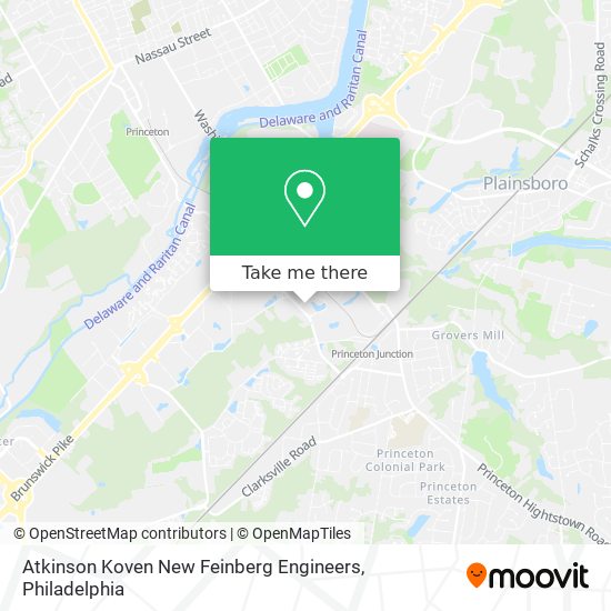 Mapa de Atkinson Koven New Feinberg Engineers