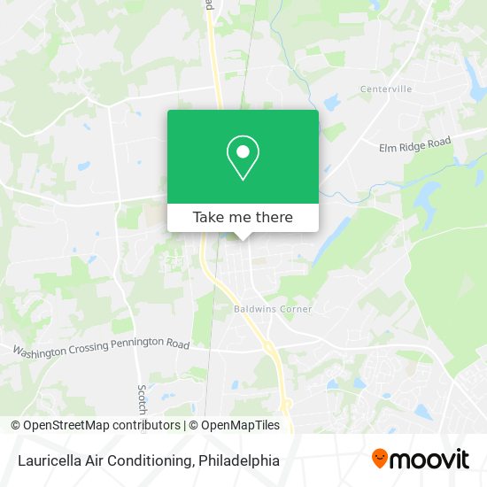 Lauricella Air Conditioning map
