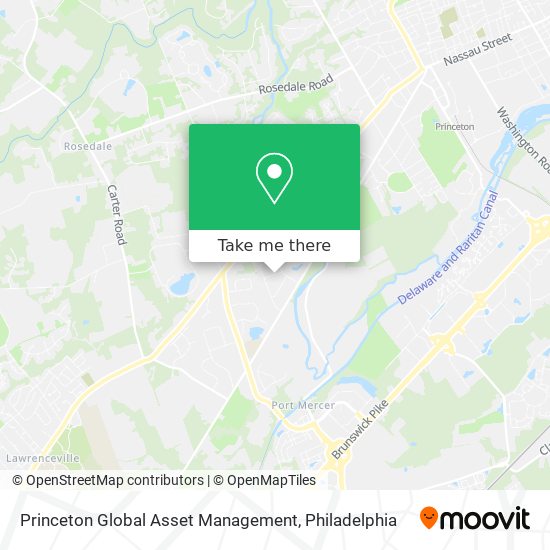 Mapa de Princeton Global Asset Management