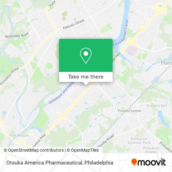 Mapa de Otsuka America Pharmaceutical