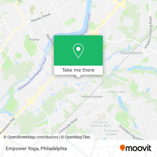 Mapa de Empower Yoga