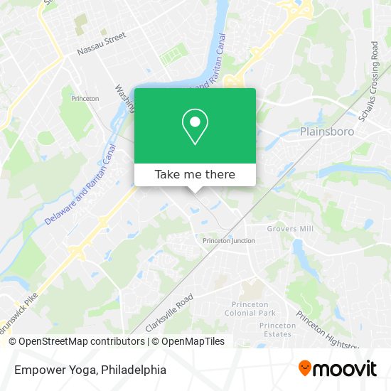 Empower Yoga map