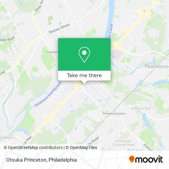 Mapa de Otsuka Princeton