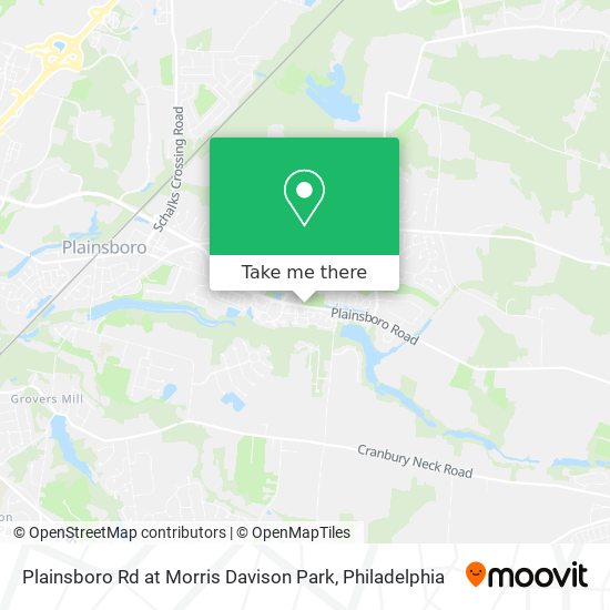 Mapa de Plainsboro Rd at Morris Davison Park