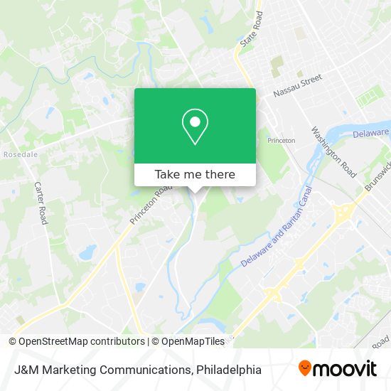 Mapa de J&M Marketing Communications