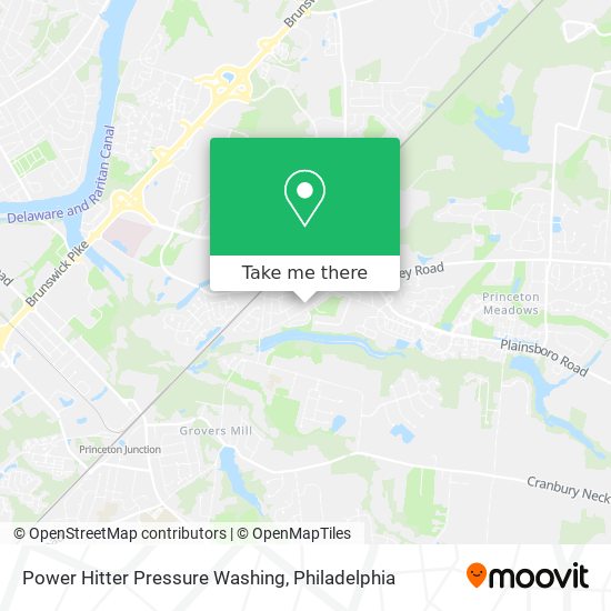 Power Hitter Pressure Washing map