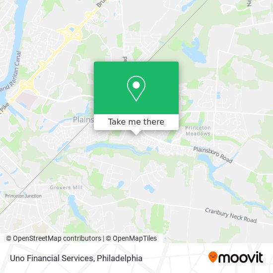 Uno Financial Services map