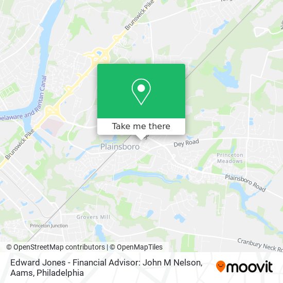 Mapa de Edward Jones - Financial Advisor: John M Nelson, Aams