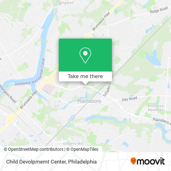 Child Devolpmemt Center map