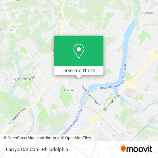 Larry's Car Care map