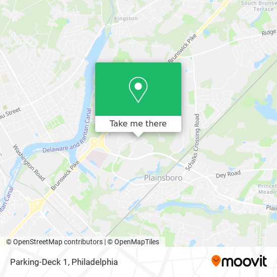 Parking-Deck 1 map