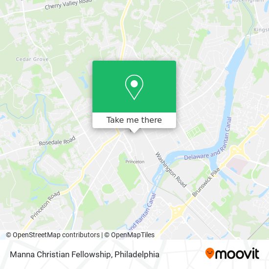 Manna Christian Fellowship map