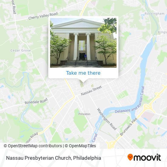 Mapa de Nassau Presbyterian Church