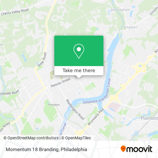 Momentum 18 Branding map