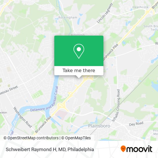 Schweibert Raymond H, MD map