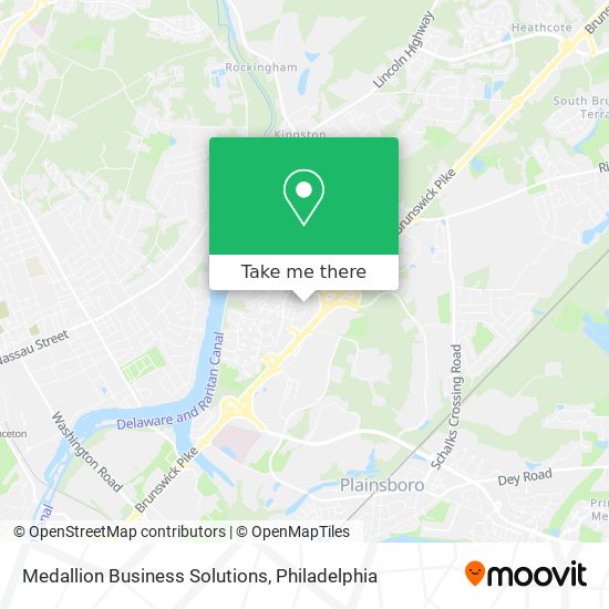 Medallion Business Solutions map