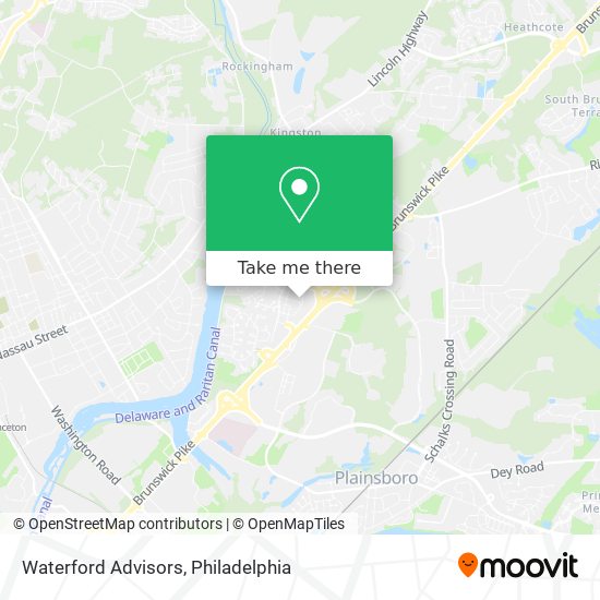 Waterford Advisors map