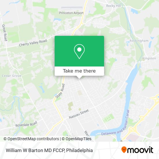 Mapa de William W Barton MD FCCP