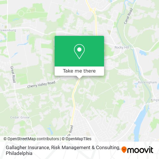 Mapa de Gallagher Insurance, Risk Management & Consulting