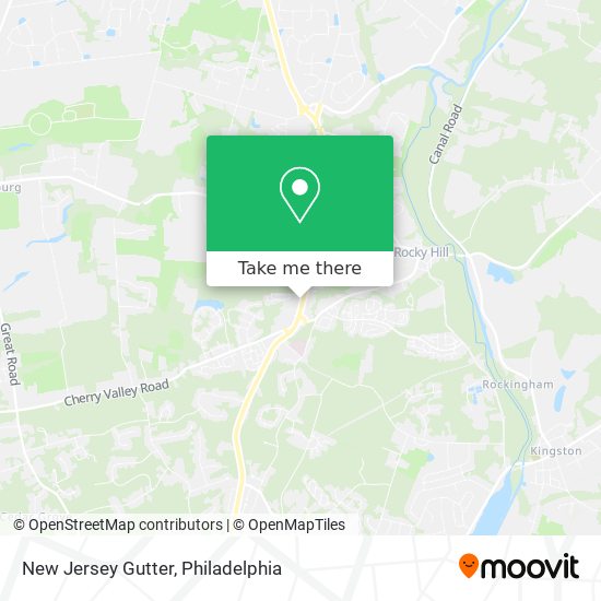 New Jersey Gutter map