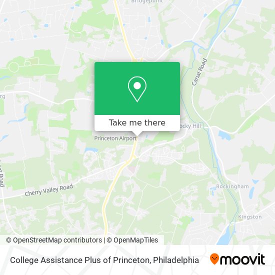 College Assistance Plus of Princeton map