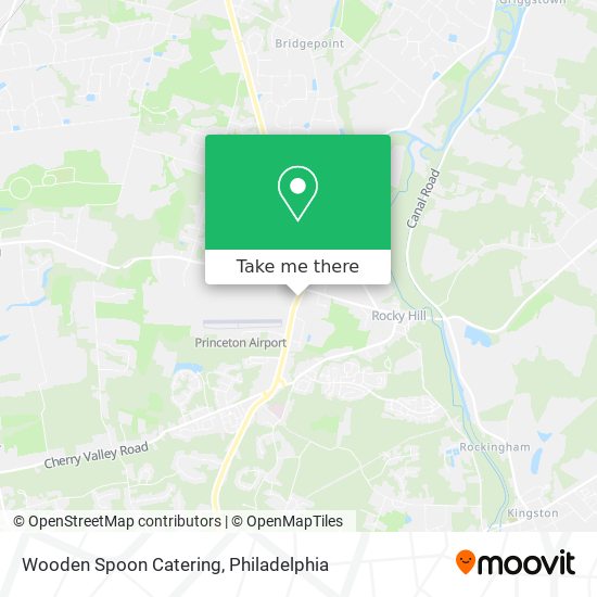 Wooden Spoon Catering map