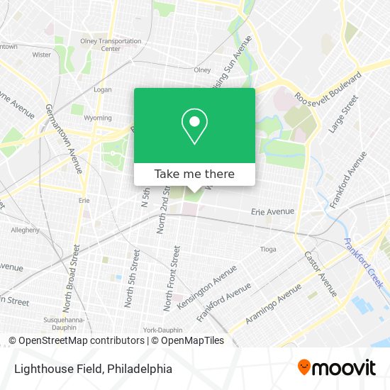 Lighthouse Field map