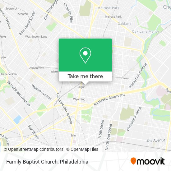 Family Baptist Church map