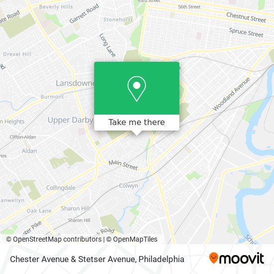 Mapa de Chester Avenue & Stetser Avenue