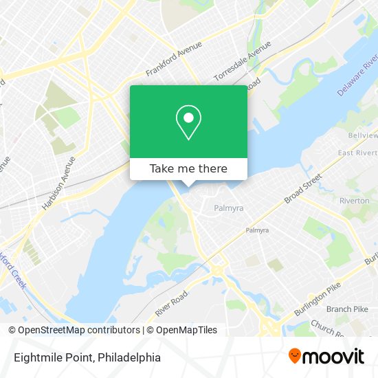 Eightmile Point map