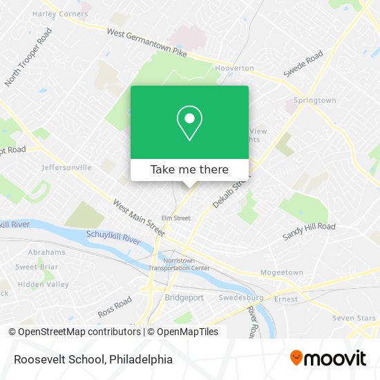 Roosevelt School map
