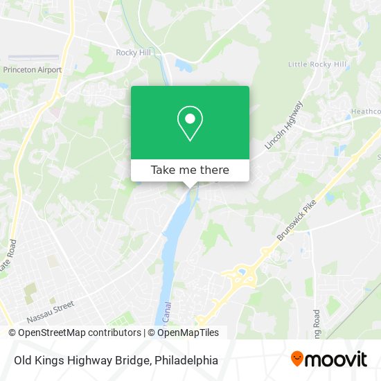 Mapa de Old Kings Highway Bridge