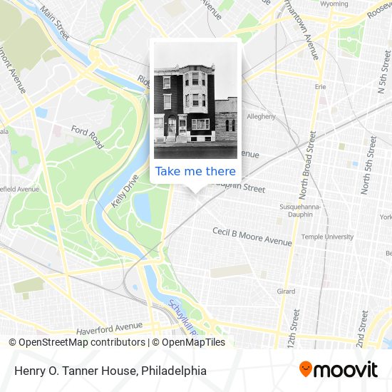 Mapa de Henry O. Tanner House