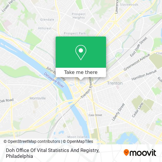 Mapa de Doh Office Of Vital Statistics And Registry