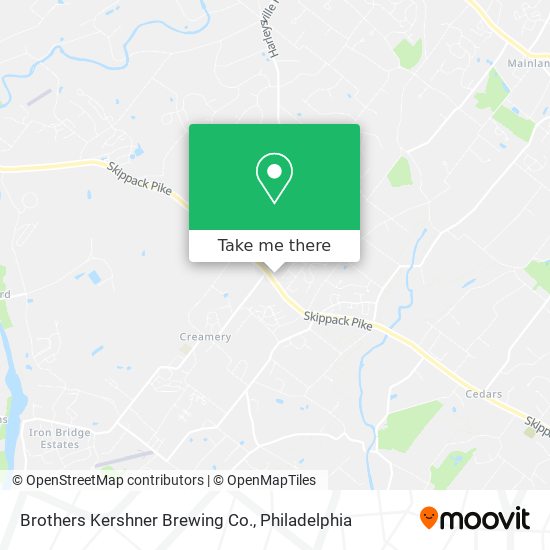 Mapa de Brothers Kershner Brewing Co.