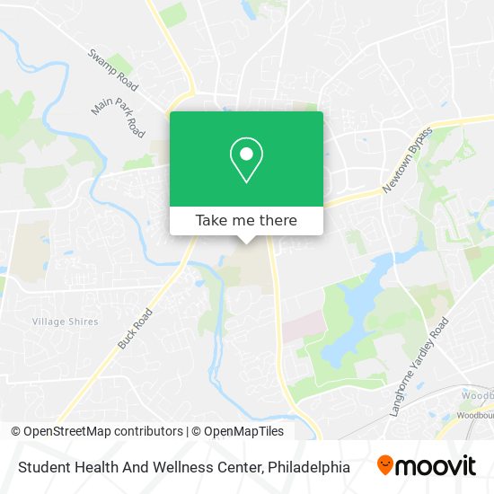 Mapa de Student Health And Wellness Center