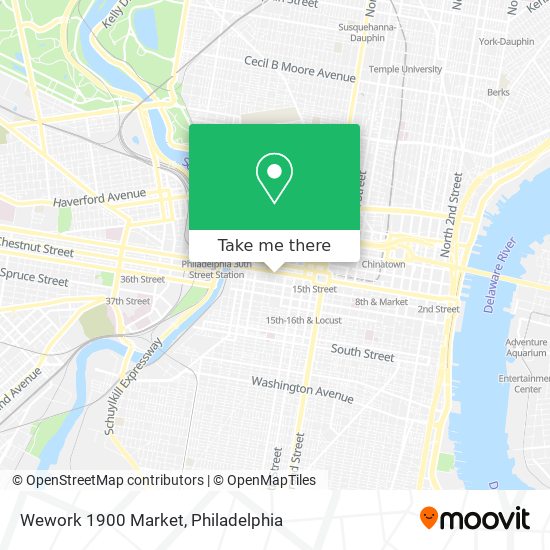 Wework 1900 Market map