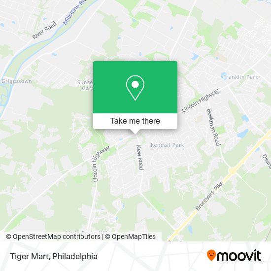 Tiger Mart map