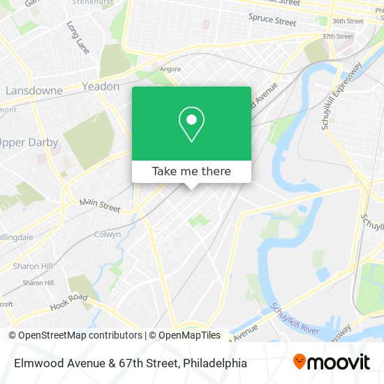 Mapa de Elmwood Avenue & 67th Street