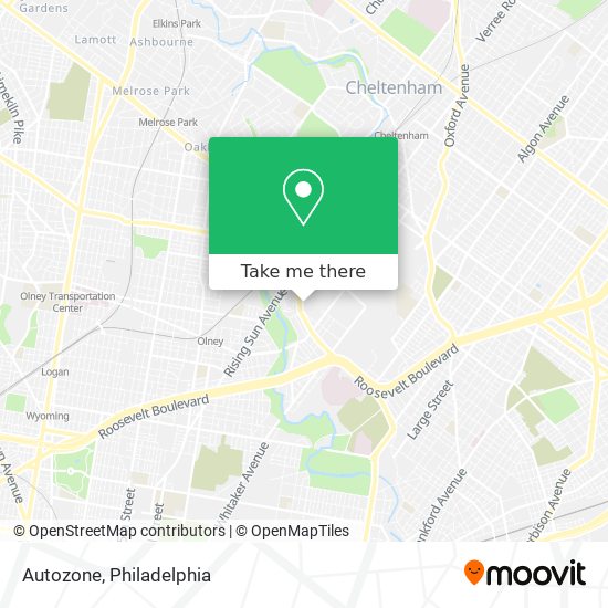 Autozone map