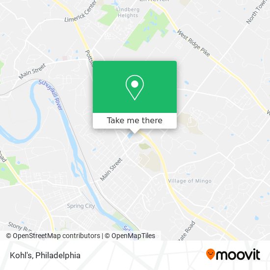 Kohl's map