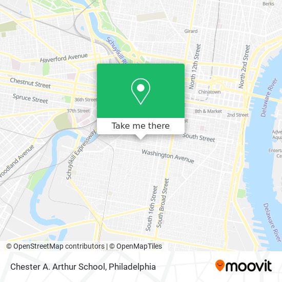 Mapa de Chester A. Arthur School