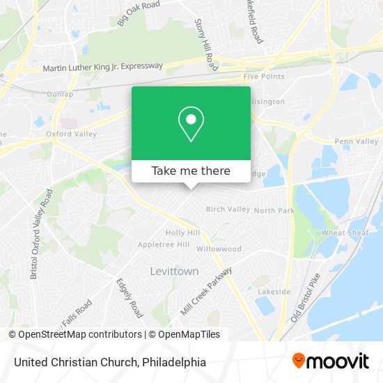 Mapa de United Christian Church