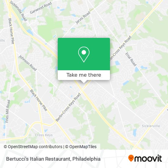 Bertucci's Italian Restaurant map